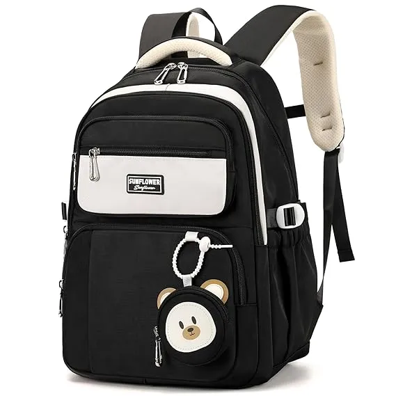 Stylish Multi Pocket College & Travel Backpack for Girls and Boys