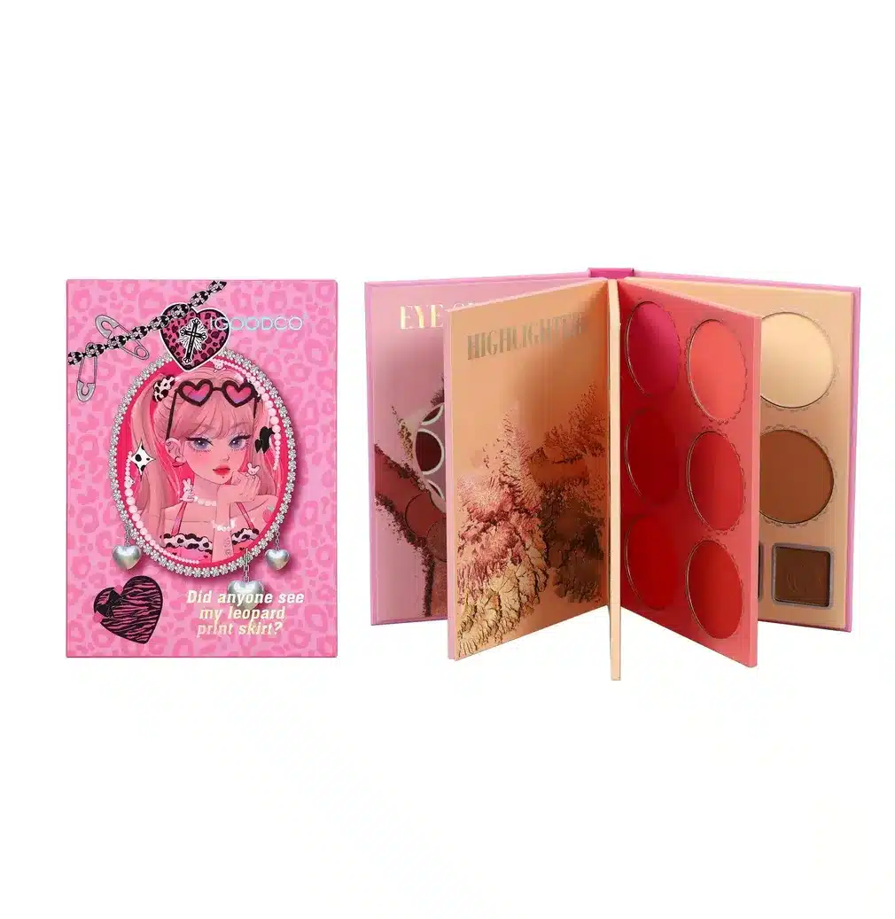 Pink Makeup Book Palette