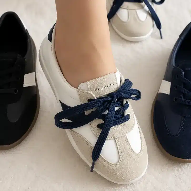 Classic Lace Up Casual Sneakers