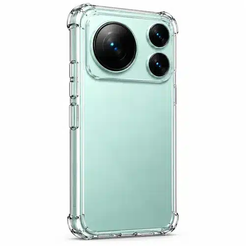 Colorful Smartphone Crystal Clear Protective Case with Camera Guard and Shockproof Design