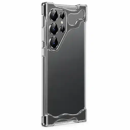 Black Smartphone Case With Camera Protection Design
