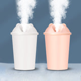 Cute Bear Shape Usb Humidifiers Cup (1 Pc  Multicolor Light)