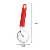 8707 Ganesh Ganesh Pizza  Pastry Cutter Wheel Pizza Cutter  (Stainless Steel)