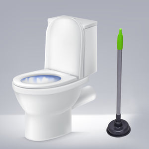 4031 Toilet Plunger - For Clogs In Toilet Bowls And Sinks In Homes Commercial And Industrial Buildings.