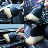 Mini Car Interior Cleaning Soft Brush -car Cleaning Brushes Duster (1 Pc)