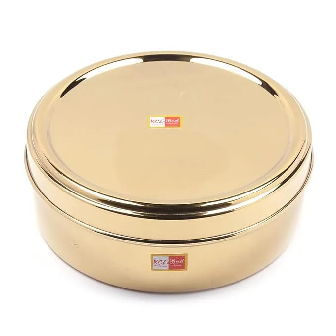 stainless steel Brazze PVD Coated masala/spice box with 7 Bowl