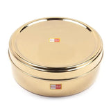 stainless steel Brazze PVD Coated masala/spice box with 7 Bowl