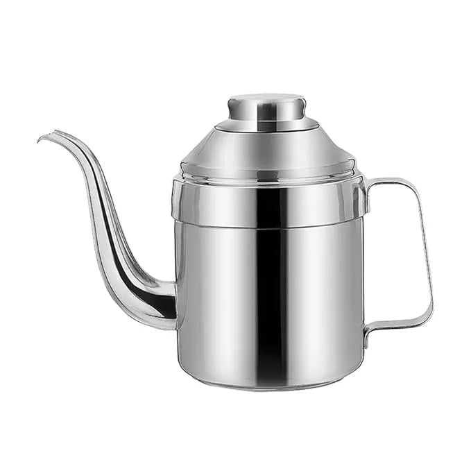 Grease Container Olive Oil Storage Can Oil Bottle 18oz Stainless Steel Olive Oil Dispenser Olive Storage Container Vinegar Can Dispenser