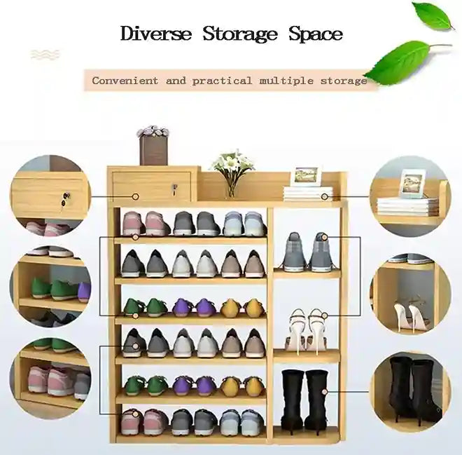 5-Tier Multifunctional Shoe Cabinet