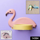 Hair Dryer Wall Mount Holder Organiser Stand With Hooks For Bathroom Storage