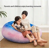 Round Lazy Sofa Tatami Balcony Cute Bedroom Recliner Single 360 Degree Telescopic Bean Bag Removable and Washable