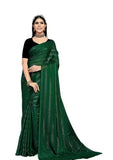 Striped Bollywood Chiffon Saree