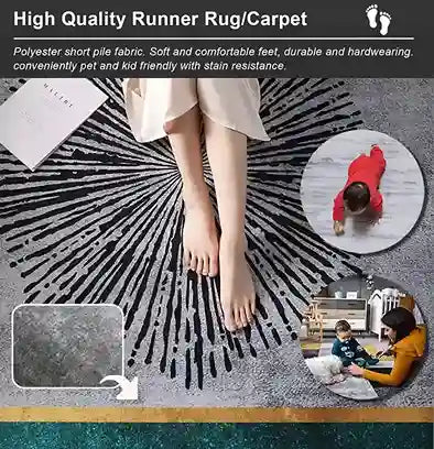 Area Rug Stair Hallway Runners Rug Non Slip
