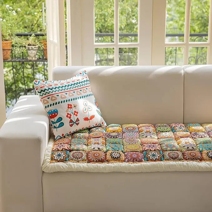 Couch Cover for Dogs, Non Slip Pet Couch Covers for Sofa Washable, Boho Couch Covers for 3 Cushion Couch Sofa Pet Friendly