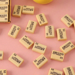4b Erasers 30 Pack Pencil Erasers Yellow Erasers For Kids