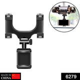 6279 Rear View Mobile Holder Universal Vehicle Rear View Mirror Mobile Phone Mount Stand