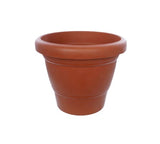 0839 Garden Heavy Plastic Planter Potgamla 6 Inch (Brown Pack Of 1 Small)