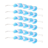 6073 Hanging Bath Shower Long Loofah Sponge Pouf Body Scrubber (Pack Of 6)