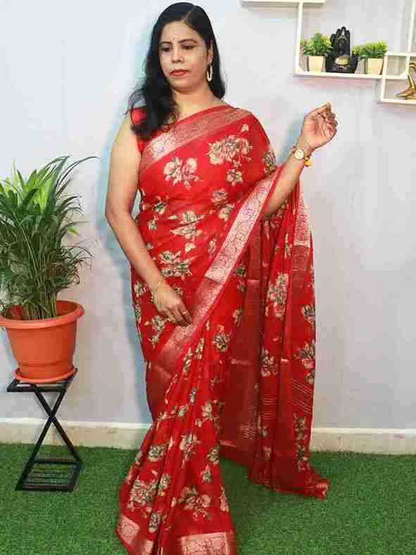 GEORGETTE DESIGNER SAREE