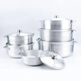 Kitchen Cookware Aluminum Pots Set