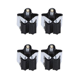 Multifunction Wall Mount Garage Holder For Mop  Broom  Hanger (4 Pcs Set)