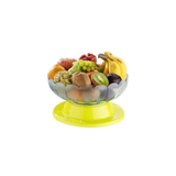 2459 Absolute Plastic Round Revolving Fruit And Vegetable Bowl