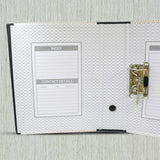 Button Clip Box File Paper Holder Organizer School Office Home For Documents (3528 Cm  1 Pc
