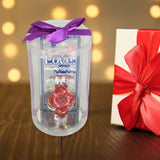17530 Lovely Rose Gift Showpiece Love Showpiece Valentines Day Gift Cute Anniversary Wedding Birthday Boyfriend Husband Romantic Unique Gift Set Home Decoration Gift Set (1 Pc)