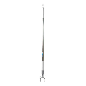 Stainless Steel Telescopic Pole Clothes Hooks Hanger (1 Pc  155 Cm)