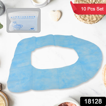 Disposable Toilet Seat Covers  Waterproof Isolation Disposable Toilet Seat Cushion (10 Pcs Set)