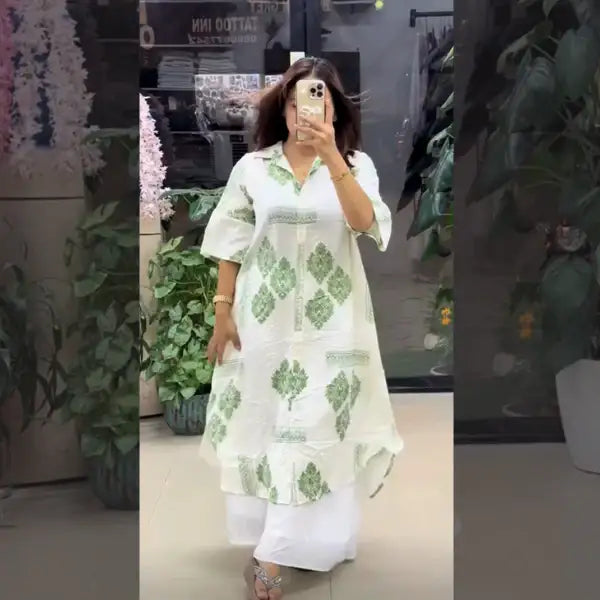 Chiffon Long Floral Printed Dress