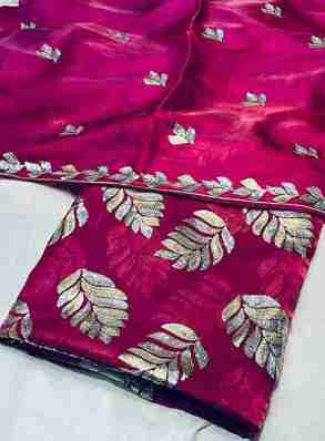 Elegant Silk Embroidery Saree Collection