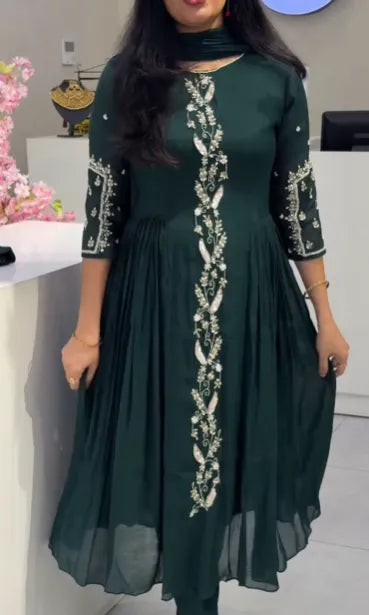green kurti
