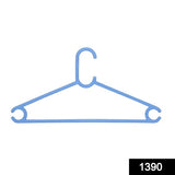1390 Plastic Clothes Hanger (Set Of 6 Pieces)