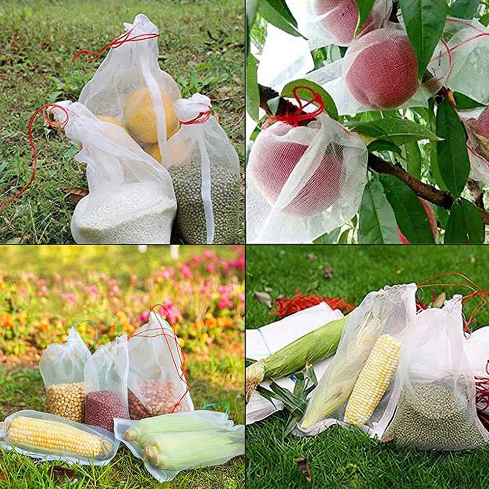 Protective Garden Barrier Cover For Bag Plants Grapes Figs Flowers And Vegetables