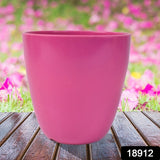 Plastic Flower Valencia (Pot) Home And Outdoor (1 Pcmix Colour)