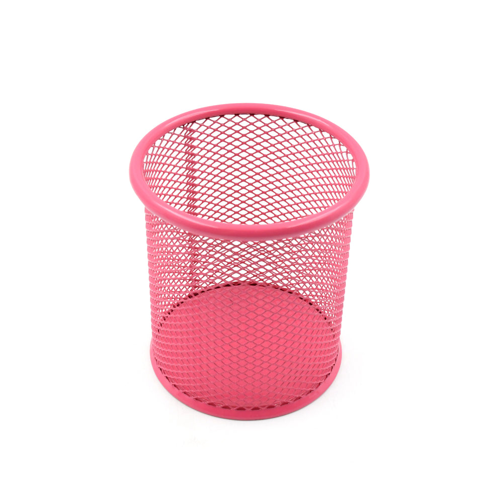 7991 Pen Holder Pen Holder Office Desk Metal Mesh Pen Stand Pencil Stationery Holder Desk Organizer Stand Storage Pencil Case (1 Pc)