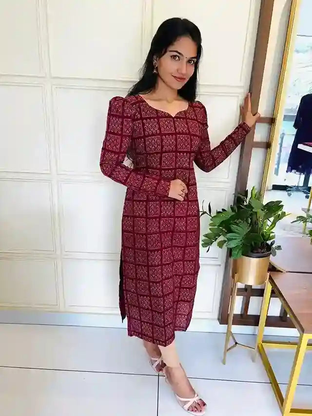 Cotton Kurti Set