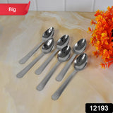 Big Dinner Spoons 6 Pieces Stainless Steel Table Spoon