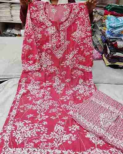 The All New Cotton  Printed Co Ord Sets With Straight Plazo.