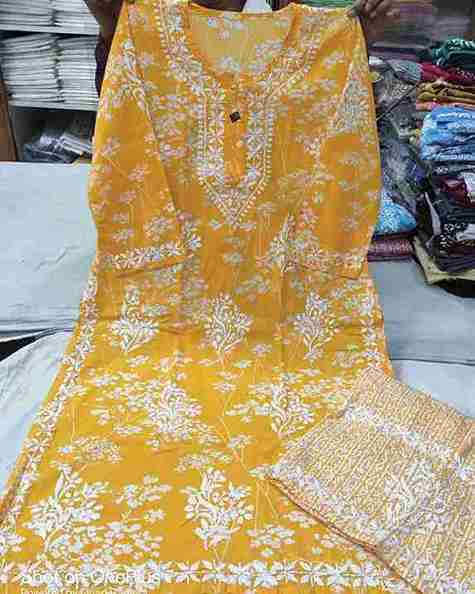 The All New Cotton  Printed Co Ord Sets With Straight Plazo.