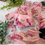 ORGANZA TABY SILK GOWN