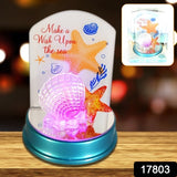 17803 Cute Cartoon Lovely Gift Night Light Multi-color Light Showpiece Valentines Day Gift Cute Anniversary Wedding Birthday Unique Gift Home Decoration Gift Battery Operated (3 Battery Included)