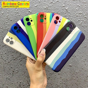 Rainbow Soft Print Case