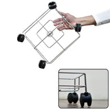 2787 Ss Square Oil Stand For Carrying Oil Bottles And Jars Easily Without Any Problem.