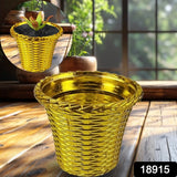 Plastic Flower Valencia (Pot) Home And Outdoor (1 Pc)
