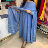 Handloom cotton suit