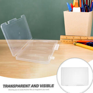 Document Holder File Organizer Box Storage Boxes Lids (1 Pc  2417 Cm)