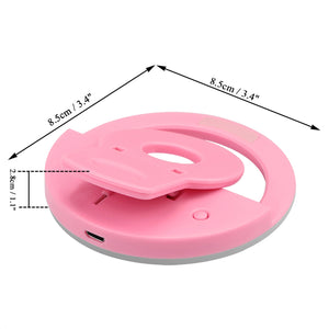 4785 Selfie Ring Light Used For Applying Bright Shade Over Face During Taking Selfies And Making Videos Etc.
