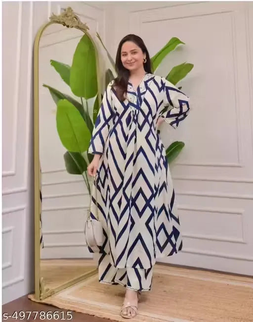 WOMEN KURTA PLAZZO SET